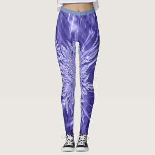 Legging Caneleiras azuis geladas