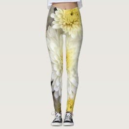 Legging Caneleiras bonitas da flor