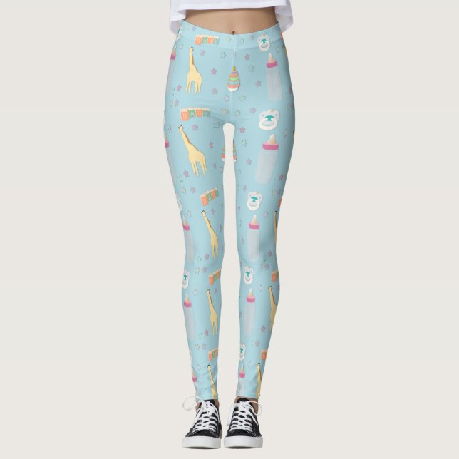 Legging Caneleiras bonitos das caneleiras | ABDL do AB | (Frente)