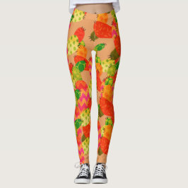 Legging Caneleiras brilhantes do cacto