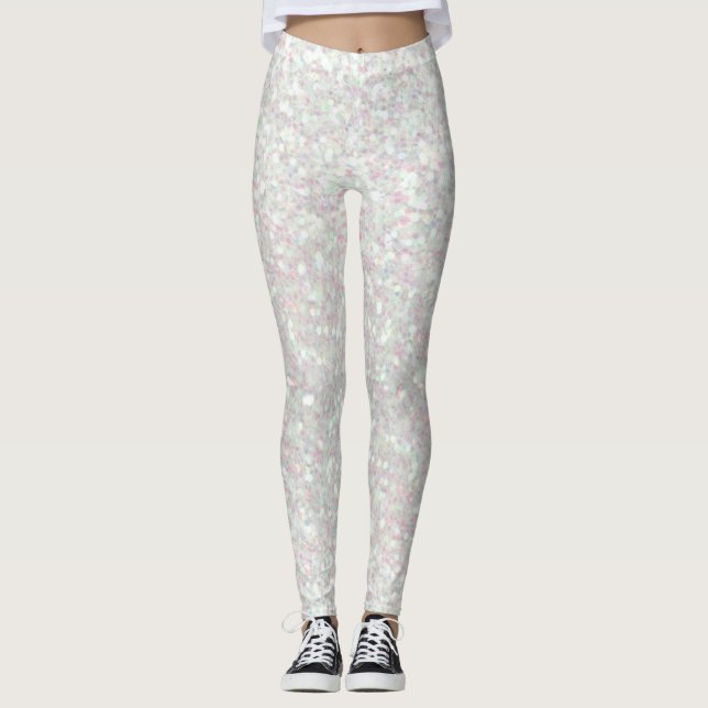 Legging Caneleiras - brilho iridescente (Frente)