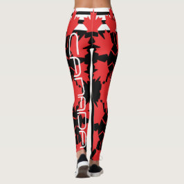 LEGGING CANELEIRAS CANADENSES HAVIC ACD DO PRETO DA