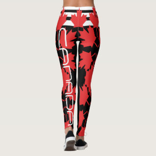 LEGGING CANELEIRAS CANADENSES HAVIC ACD DO PRETO DA