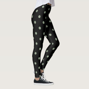 Legging Caneleiras clássicas das bolinhas - enegreça/ver