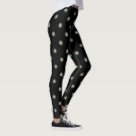 Legging Caneleiras clássicas das bolinhas - enegreça/verde<br><div class="desc">Estas caneleiras bonitos caracterizam um impressão verde clássico preto e do sussurro das bolinhas. Vestir-los ao gym, classe da ioga, em funcionamentos do errand, ou sala de estar ao redor a casa! Adicione-á suas caneleiras coleção ou presente elas a alguém que você ama!</div>