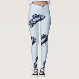 Legging Caneleiras clássicas do hot rod