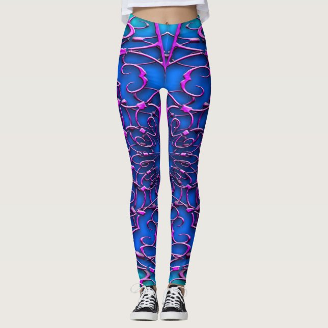 Legging Caneleiras coloridas brilhantes! (Frente)