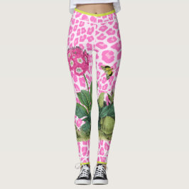 Legging Caneleiras cor-de-rosa do Primula
