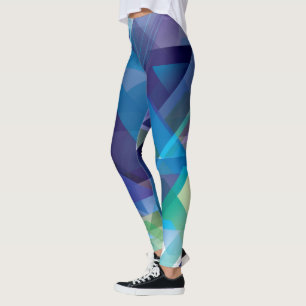 Legging Caneleiras da arte abstracta 105