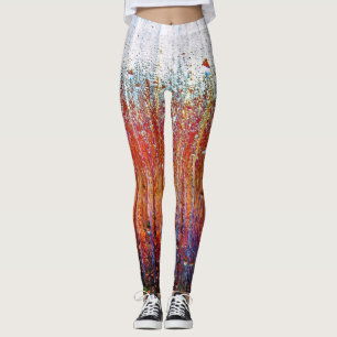 Legging Caneleiras da arte abstracta 81
