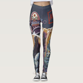 Legging Caneleiras da banda desenhada