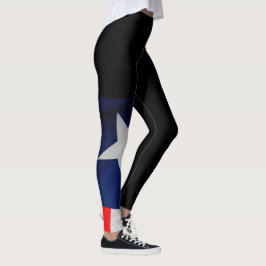 Legging Caneleiras da bandeira de Texas