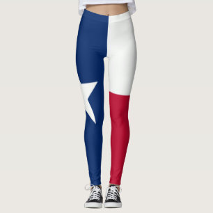 Legging Caneleiras da bandeira de Texas