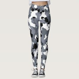 Legging Caneleiras da camuflagem
