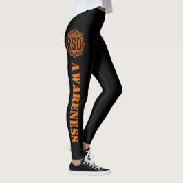 Legging Caneleiras da consciência da mandala de RSD