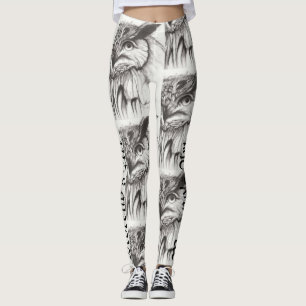 Legging Caneleiras da coruja