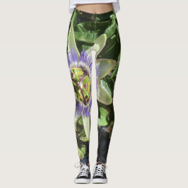 Legging Caneleiras da flor da paixão