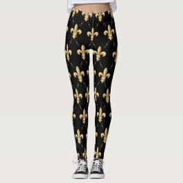 Legging Caneleiras da flor de lis