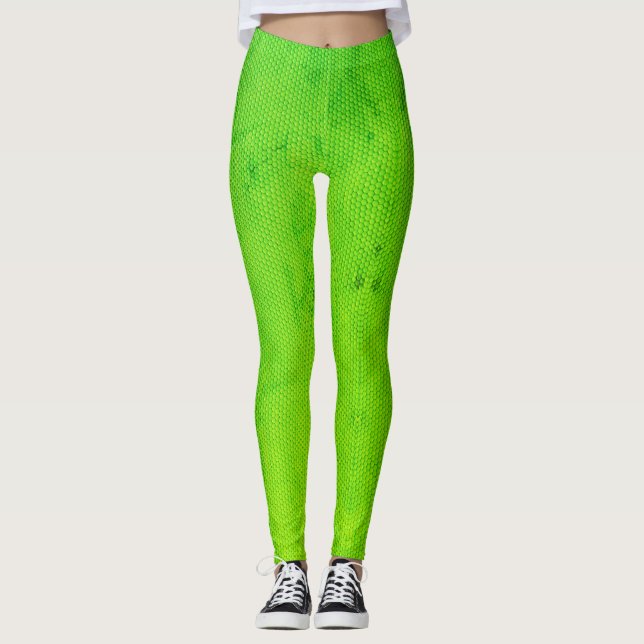Legging Caneleiras da iguana (Frente)