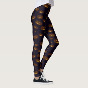 Legging Caneleiras da lanterna de Jack O