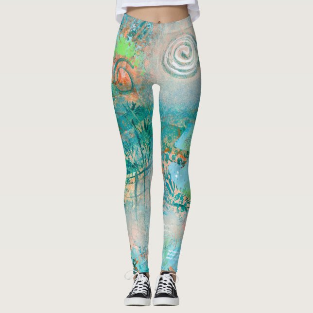 Legging Caneleiras da "miragem" (Frente)