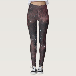 Legging Caneleiras da nebulosa do Rosette