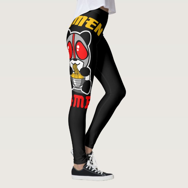 Legging Caneleiras da panda dos Ramen de Kamen (Direita)