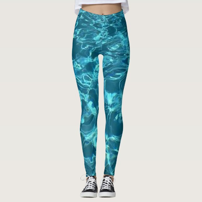 Legging Caneleiras da piscina (Frente)