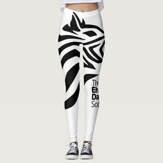 Legging Caneleiras da sociedade de Ehlers-Danlos (Frente)