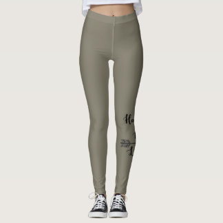 Legging Caneleiras da vida da mamã do hóquei