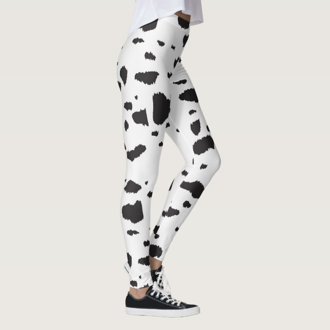Legging Caneleiras Dalmatian clássicas do impressão (Direita)