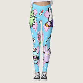 Legging Caneleiras das criaturas ||