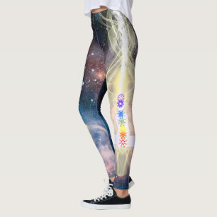 Legging Caneleiras das cuecas da ioga de Chakra do ohm