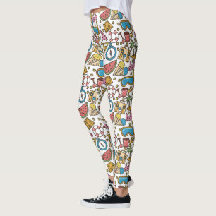 Legging Caneleiras das férias da praia
