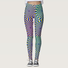 Legging caneleiras das ilusões ópticas