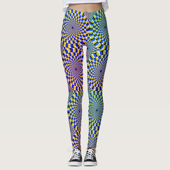 Legging caneleiras das ilusões ópticas (Frente)