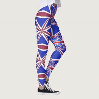 Legging Caneleiras das senhoras Union Jack