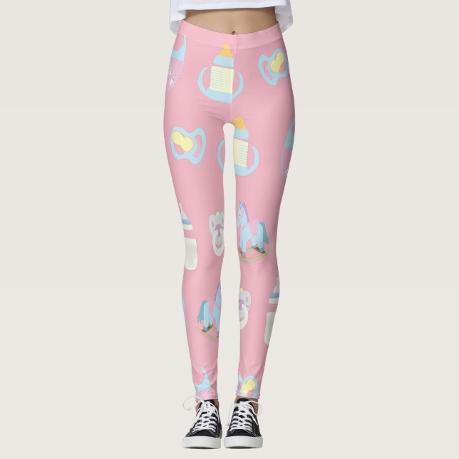 Legging Caneleiras de ABDL | AdultBaby | Baby4Life (Frente)