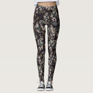 Legging Caneleiras de Boston Terrier Camo