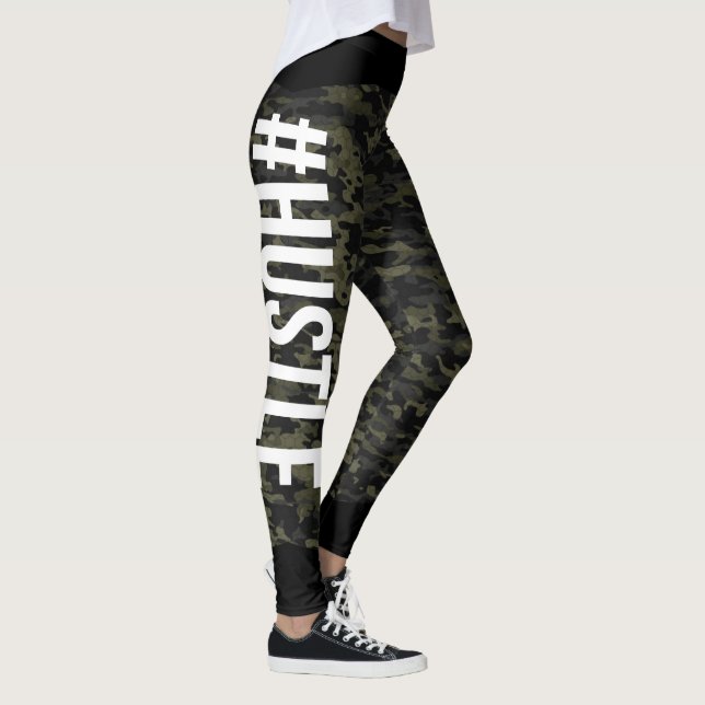 Legging Caneleiras de Camo do #HUSTLE (Direita)