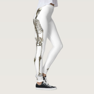 Legging Caneleiras de esqueleto
