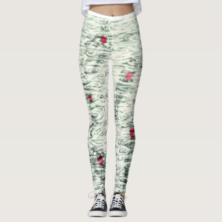 Legging Caneleiras de Floatingheart projetadas pelo