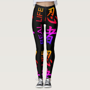 Legging Caneleiras de "Ninja" da vida real