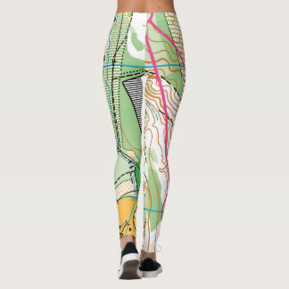 Legging Caneleiras de Orienteering - mapa