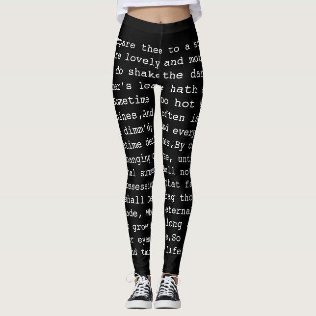 Legging Caneleiras de Shakespeare (Frente)