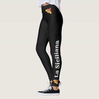 Legging Caneleiras de Siciliana do La