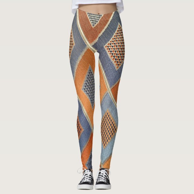 Legging Caneleiras de TaylordBlu Argyle (Frente)