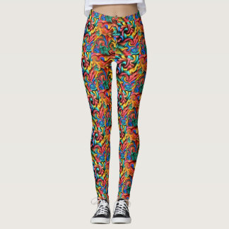 Legging Caneleiras derretidas dos pastéis