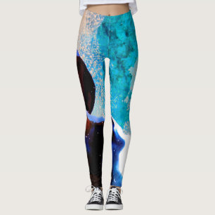 Legging Caneleiras do abraço do oceano e do espaço