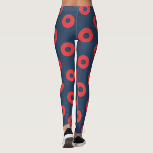 Legging Caneleiras do adulto da rosquinha de Fishman